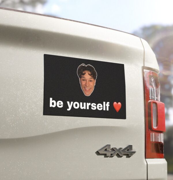 Trey Makai Be Yourself Car Magnets, Sticker